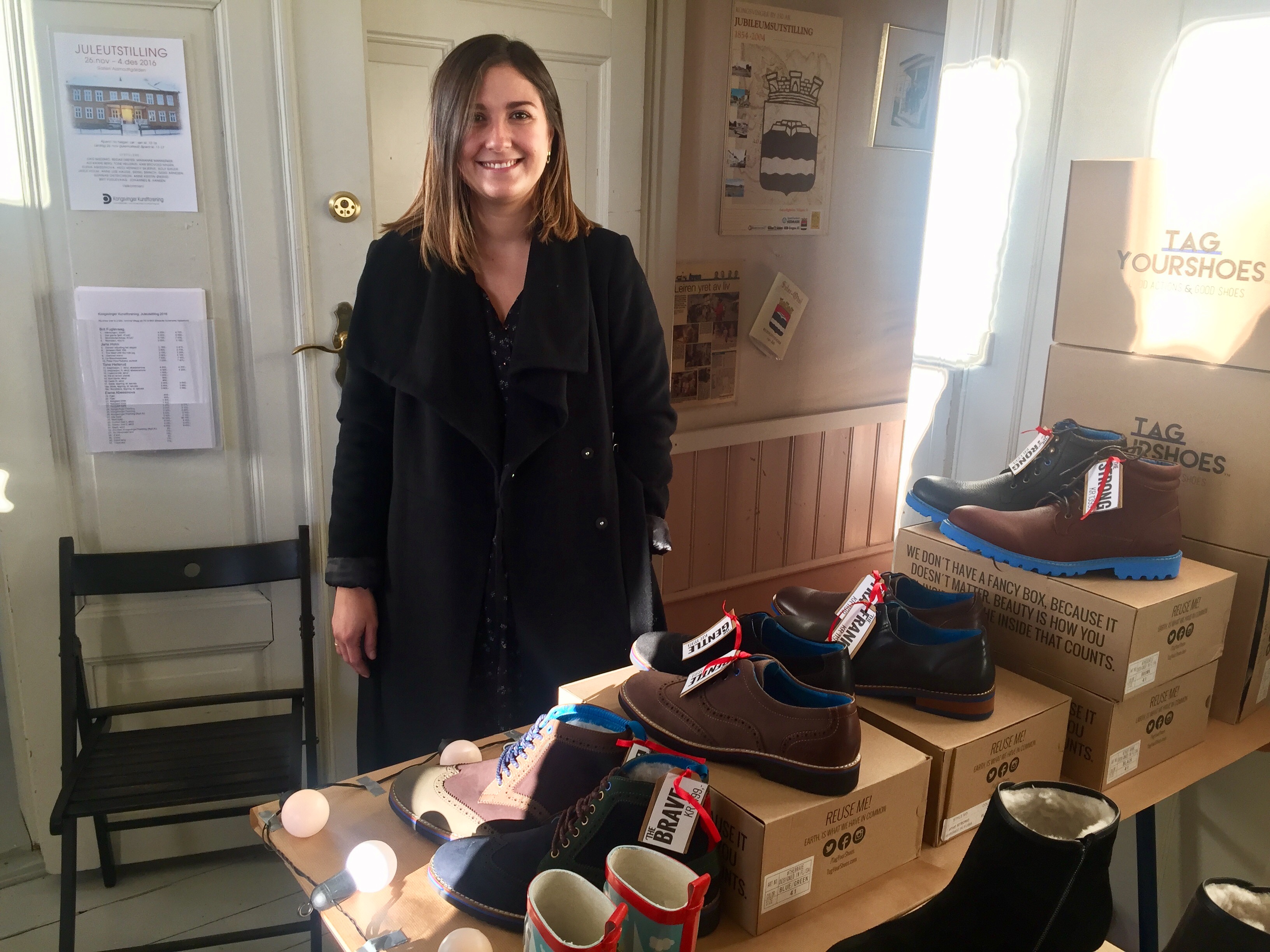 Louisa er designer hos Tag Your Shoes, og skoene går unna